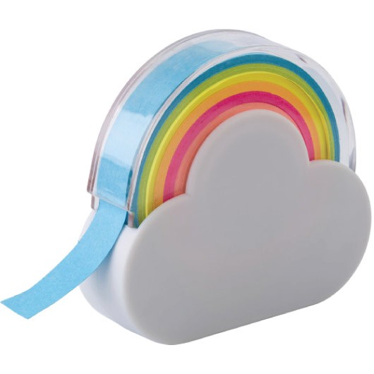 Cloud and Rainbow Memo Tape